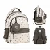 Рюкзак шкільний шкільний GoPack Education Beige Polka Dots спинка 41 см (GO26-182M-3)