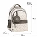 Рюкзак шкільний шкільний GoPack Education Beige Polka Dots спинка 41 см (GO26-182M-3)