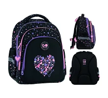 Рюкзак шкільний шкільний GoPack Education Bright&Awesome спинка 37 см (GO26-2606S-3)