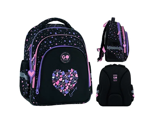 Рюкзак шкільний шкільний GoPack Education Bright&Awesome спинка 37 см (GO26-2606S-3)
