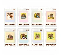 Блокнот Yes Capypara А7 48 листов клетка (152574)