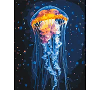 Картина за номерами Медуза 40x50 см Оригамі (LW32022)