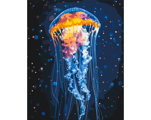 Картина за номерами Медуза 40x50 см Оригамі (LW32022)
