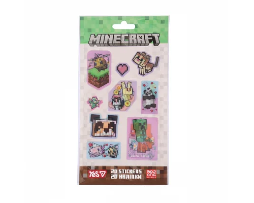 Набор наклеек 2D Yes Minecraft Spring (708532)