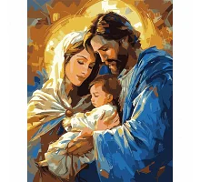 Картина за номерами Святе сімейство 40x50 см SANTI (955780)