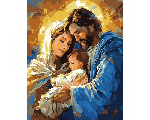 Картина за номерами Святе сімейство 40x50 см SANTI (955780)