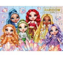 Пазли Rainbow High Creative Crystals, 60 елементів 32х23 Ідейка (LP60-002)