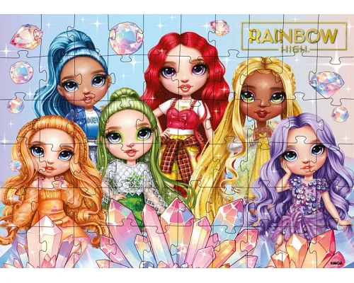 Пазли Rainbow High Creative Crystals, 60 елементів 32х23 Ідейка (LP60-002)