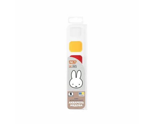 Краски акварельные Yes Miffy 6 цветов медовые (110317)