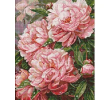 Алмазна мозаїка Рожеве натхнення art_selena_ua 40х50 Ідейка (AMO20271)