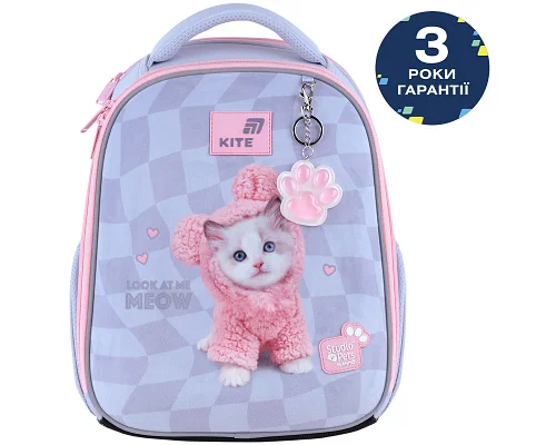 Рюкзак шкільний каркасний Kite Education Studio Pets спинка 36 см (SP26-555S)