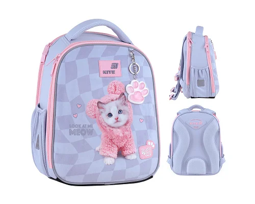 Рюкзак шкільний каркасний Kite Education Studio Pets спинка 36 см (SP26-555S)