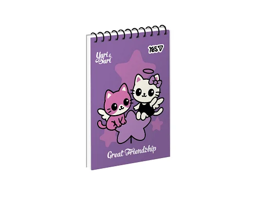 Зошит для записів Yes Magical Friendship одинарна спіраль А7/80 аркушів (152538)