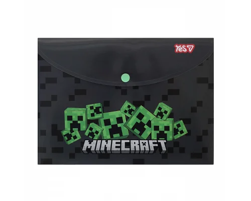 Папка-конверт Yes B5 на кнопці Minecraft Creepers (492000)