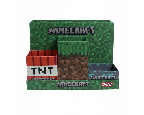 Набір органайзерів настільних Yes Minecraft 5 предметів, картон (708603)