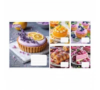 Тетрадь школьная 1Вересня Cake А5 18 листов клетка (769138)