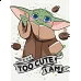 Картина за номерами Cute Grogu 30х40 см Art Craft (16134-AC)