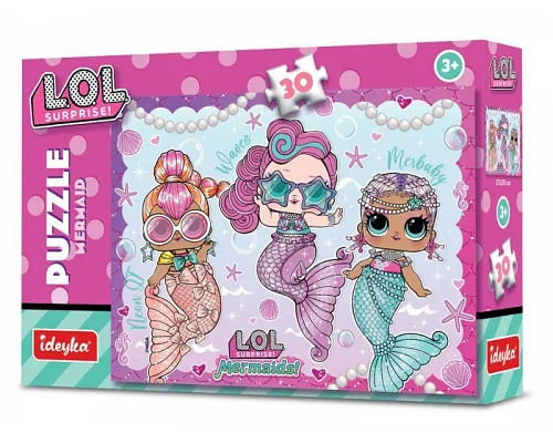 Пазли L.O.L Surprise! Mermaid, 30 елементів 27х20 Ідейка (LP30-003)