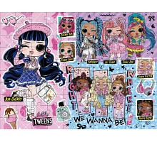 Пазли L.O.L. Surprise! Tweens Collection, 100 елементів 30х40 Ідейка (LP100-004)