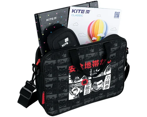 Шкільна текстильна сумка Kite Anime (K26-589-3)