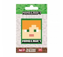 Наліпка 2D Yes Minecraft Alex (708509)