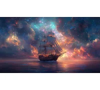 Алмазна мозаїка Небесна подорож 30*40см Dreamtoys (S20200)