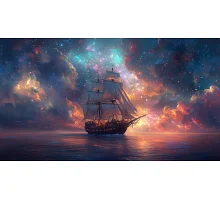 Алмазна мозаїка Небесна подорож 30*40см Dreamtoys (S20200)