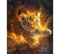 Алмазна мозаїка Вогняний стрибок 30*40см Dreamtoys (S20102)