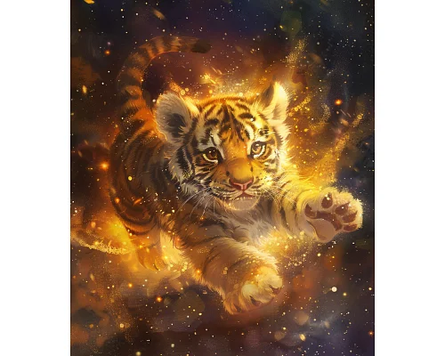 Алмазна мозаїка Вогняний стрибок 30*40см Dreamtoys (S20102)