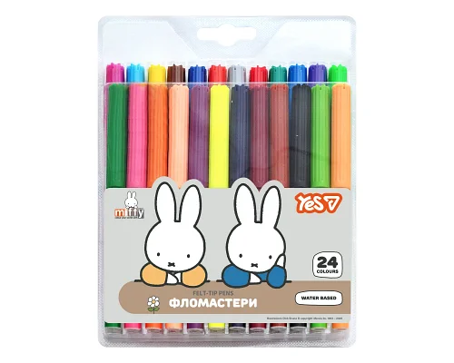 Фломастери Yes Miffy 24 кольори (650606)