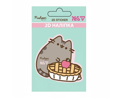 Наклейка 2D Yes Pusheen Pie (708521)