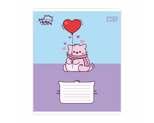 Зошит шкільний Yes Pembe А5 18 аркушів клітинка (769045)