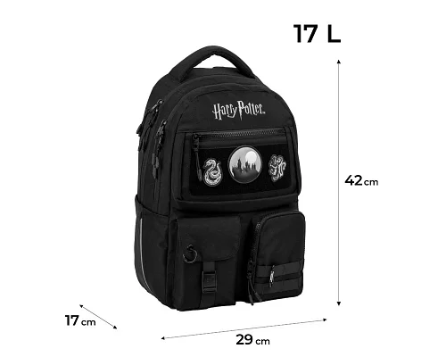 Рюкзак Kite Education teens Harry Potter спинка 42 см (HP26-2587M)
