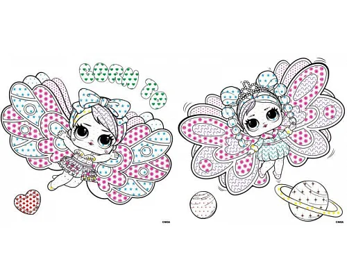 Водна розмальовка L.O.L Surprize! Fairies Ідейка (WBL005)