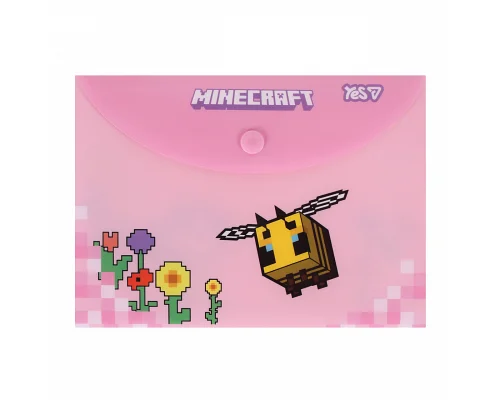 Папка-конверт Yes на кнопці Minecraft Spring В6 (492345)