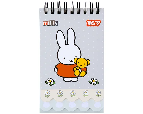 Блокнот Yes Miffy Teddy 85x142 60 листов (152233)
