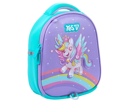 Рюкзак дитячий дошкільний Yes Happy Unicorn K-33XXS (550435) для дівчинки