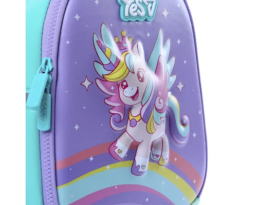 Рюкзак дитячий дошкільний Yes Happy Unicorn K-33XXS (550435) для дівчинки