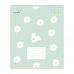 Тетрадь школьная Yes Miffy Flowers А5 12 листов косая линия (768710)