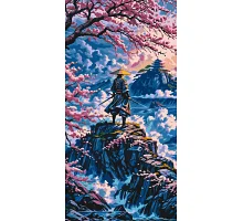 Картина за номерами Пейзаж Шлях самурая 40x80 см Оригамі (LW5134)