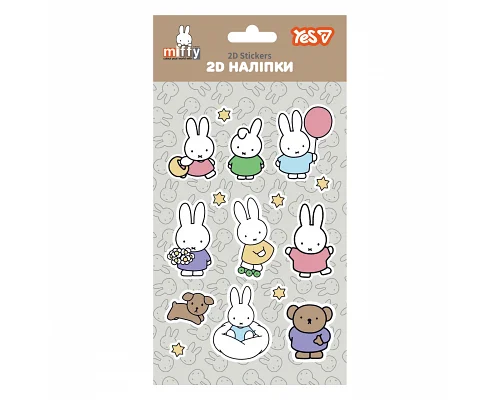 Набор наклеек 2D Yes Miffy Cute (708539)