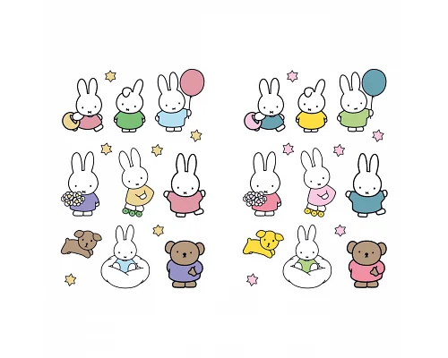 Набор наклеек 2D Yes Miffy Cute (708539)