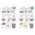 Набор наклеек 2D Yes Miffy Cute (708539)