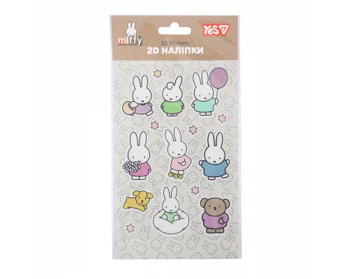 Набор наклеек 2D Yes Miffy Cute (708539)