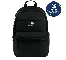 Рюкзак Kite Education teens Black спинка 44 см (K26-2721L-2)