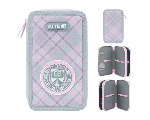 Пенал без наповнення Kite College Line, 2 відділення (K26-623-1)