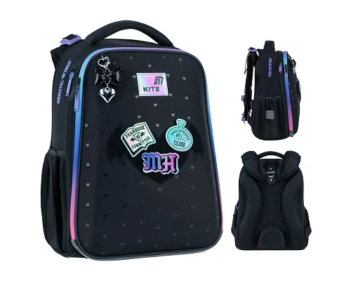 Рюкзак шкільний каркасний Kite Education Monster High спинка 38 см (MH26-531M)