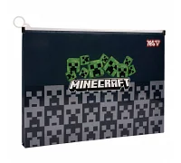Папка-конверт Yes А4 на блискавці Minecraft Creepers (492349)