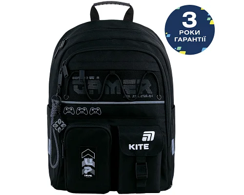 Рюкзак шкільний Kite Education Gamer спинка 39,5 см (K26-584M-5)