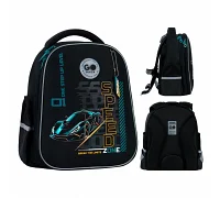 Рюкзак шкільний шкільний напівкаркасний GoPack Education Speed Zone спинка 34 см (GO26-165S-5)